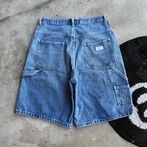 Y2K Route 66 Baggy Carpenter Jorts